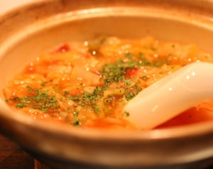 熱々野菜鍋